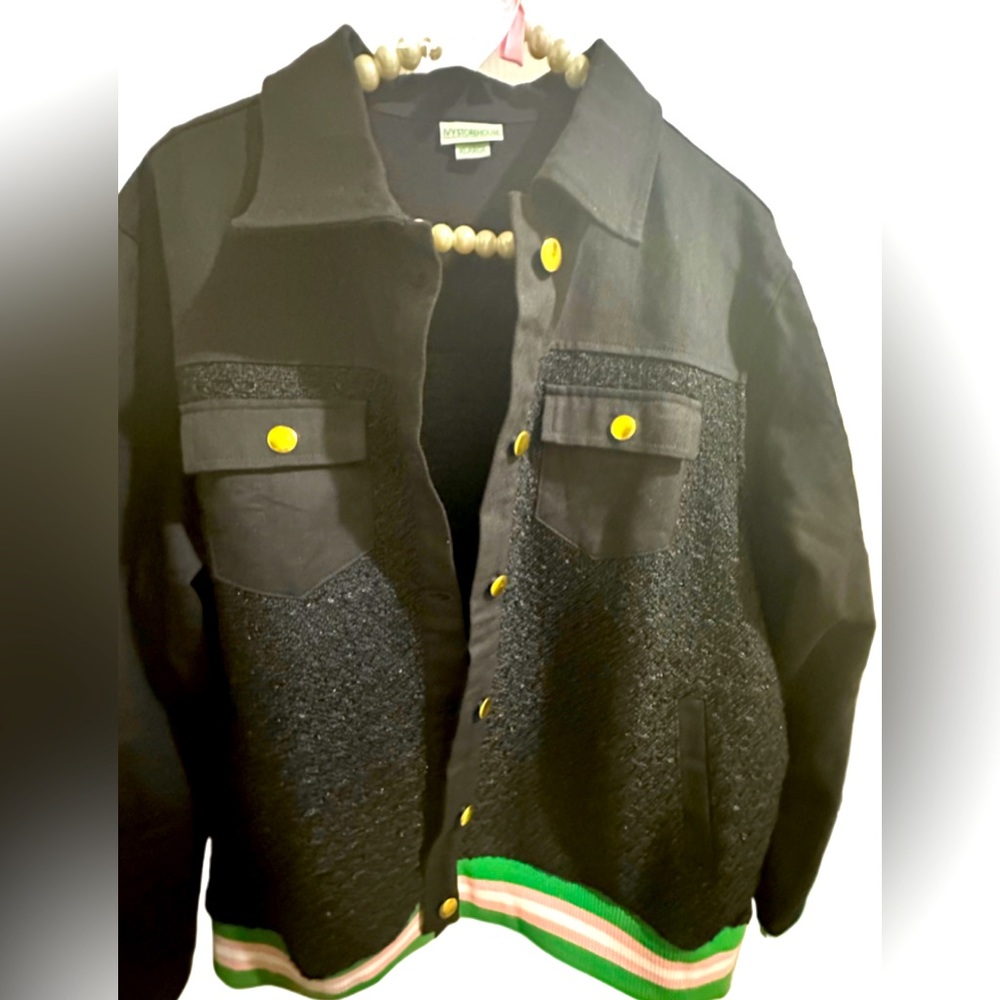 For Members ONLY or Gift - 💕💚 Black AKA Jacket